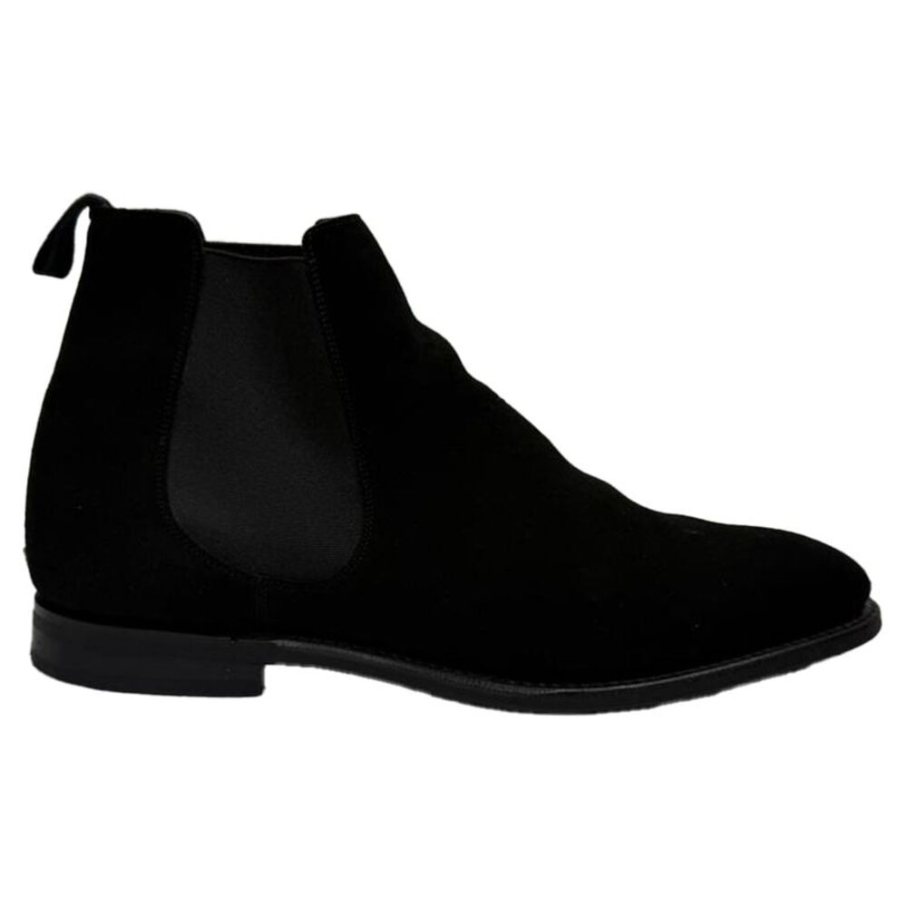 Church's Chelsea Ankle Boots in Black Suede